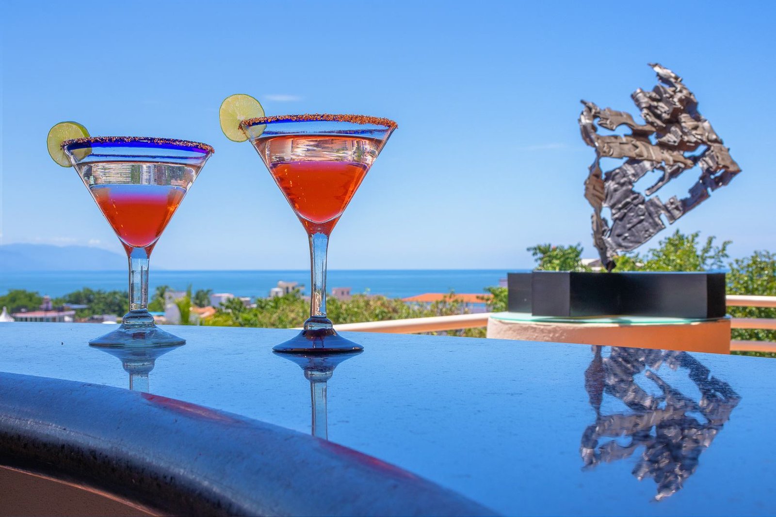 Margaritas by the pool