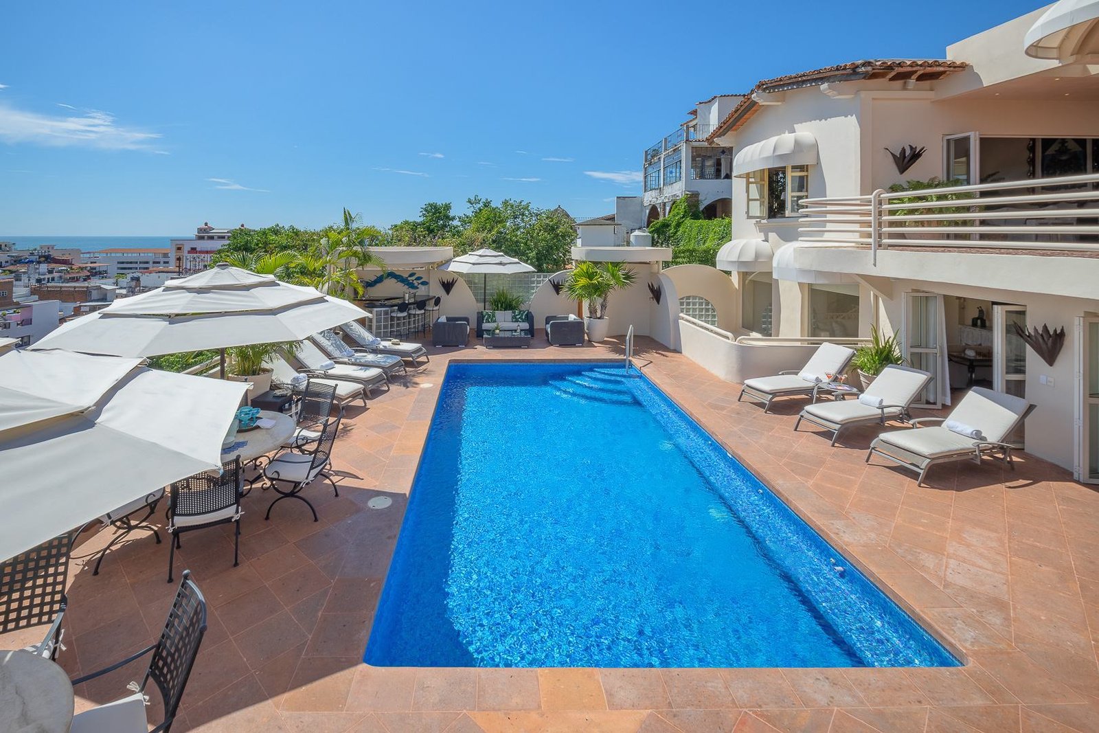 Pool terrace